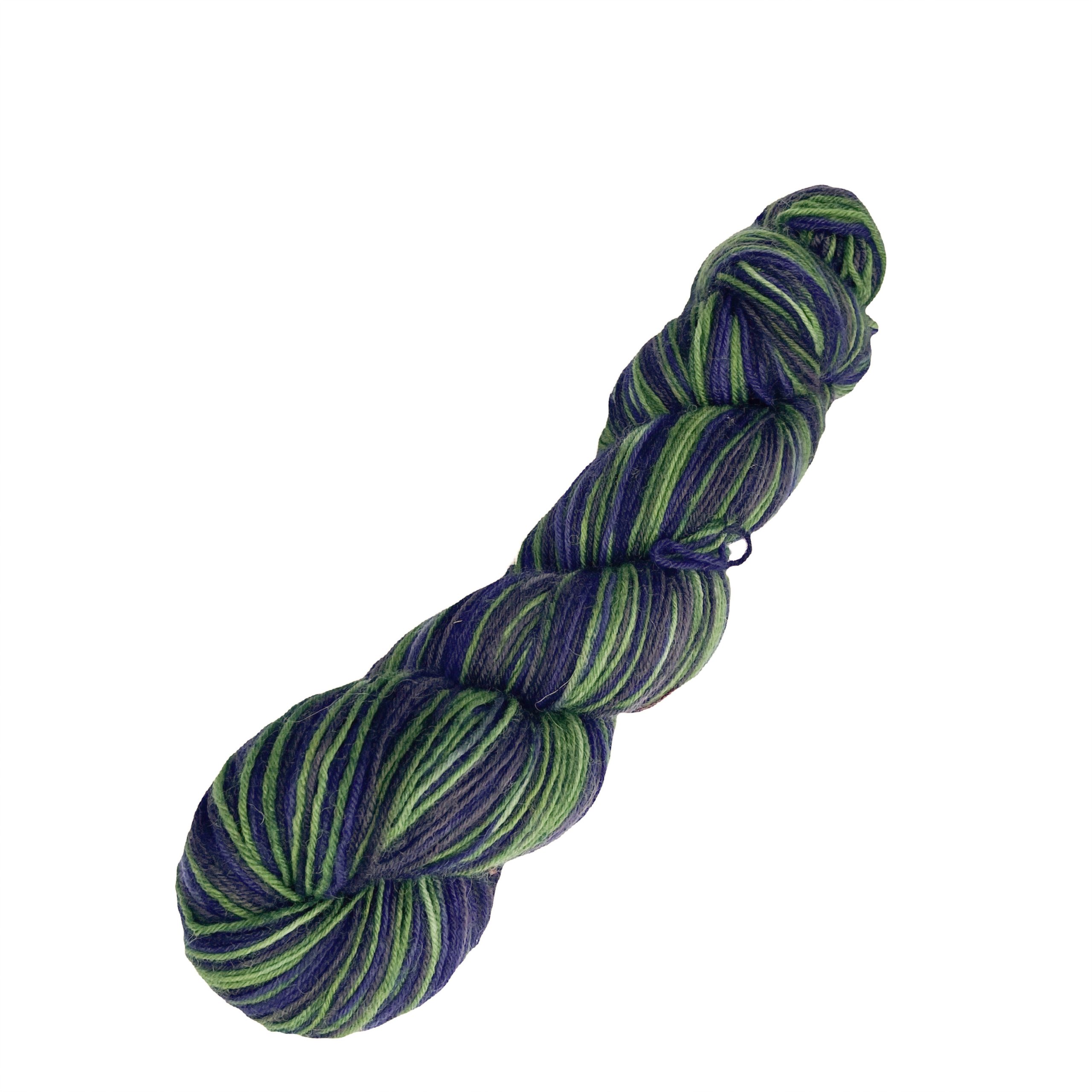 Hand-Dyed-Yarn-Opal-4-Ply-Charcoal-Green-and-Navy