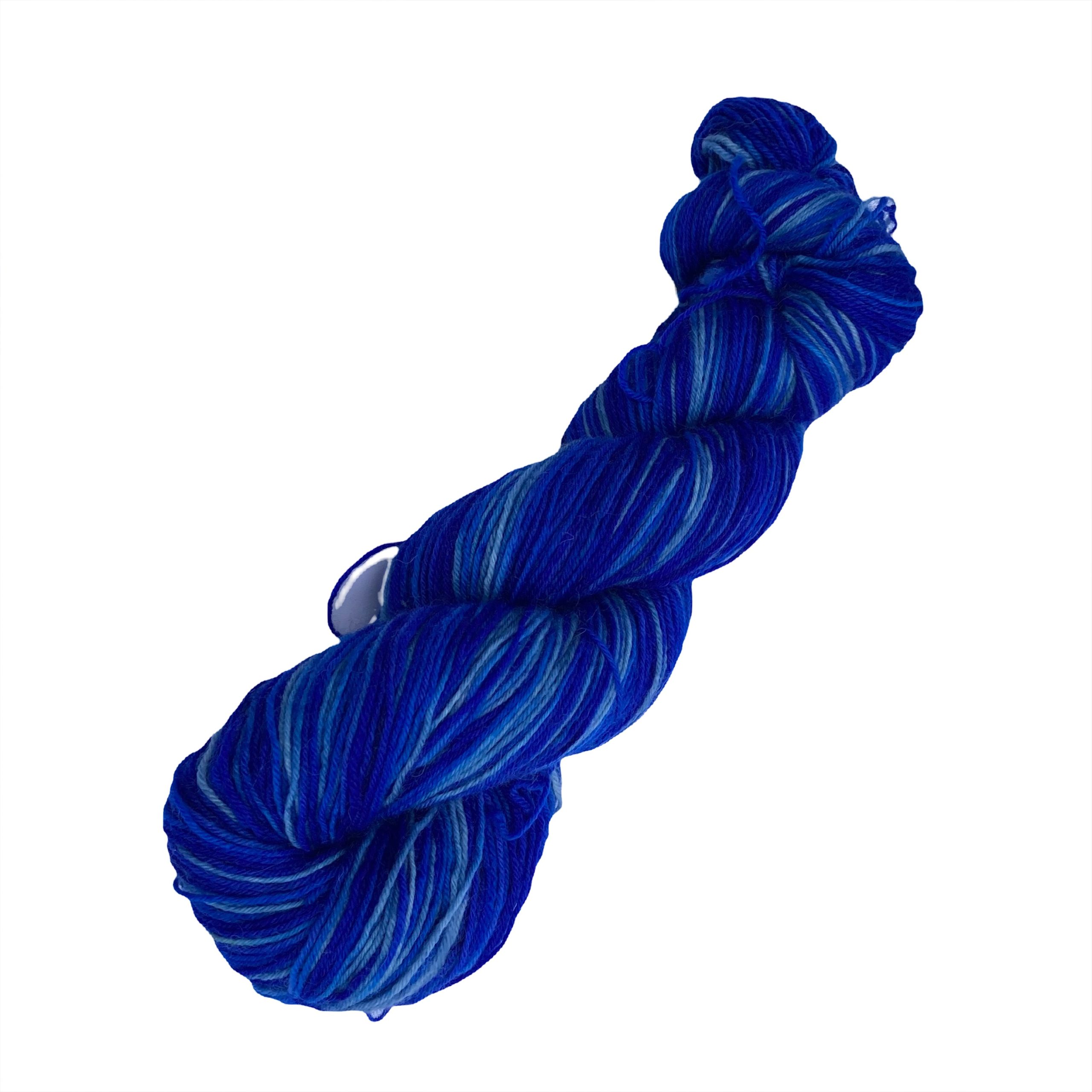 Hand-Dyed-Yarn-Opal-4-Ply-Vivid-Blue-and-Grey
